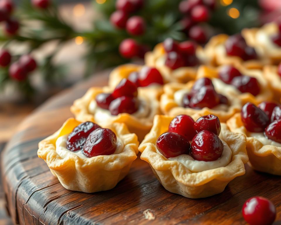 Cranberry Brie Bites