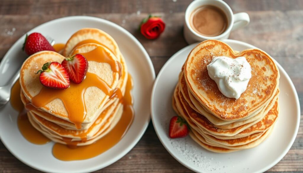 Heart-Shaped puncakes