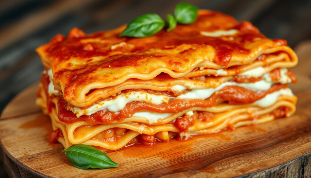 Lasagna with Cottage Cheese recipe