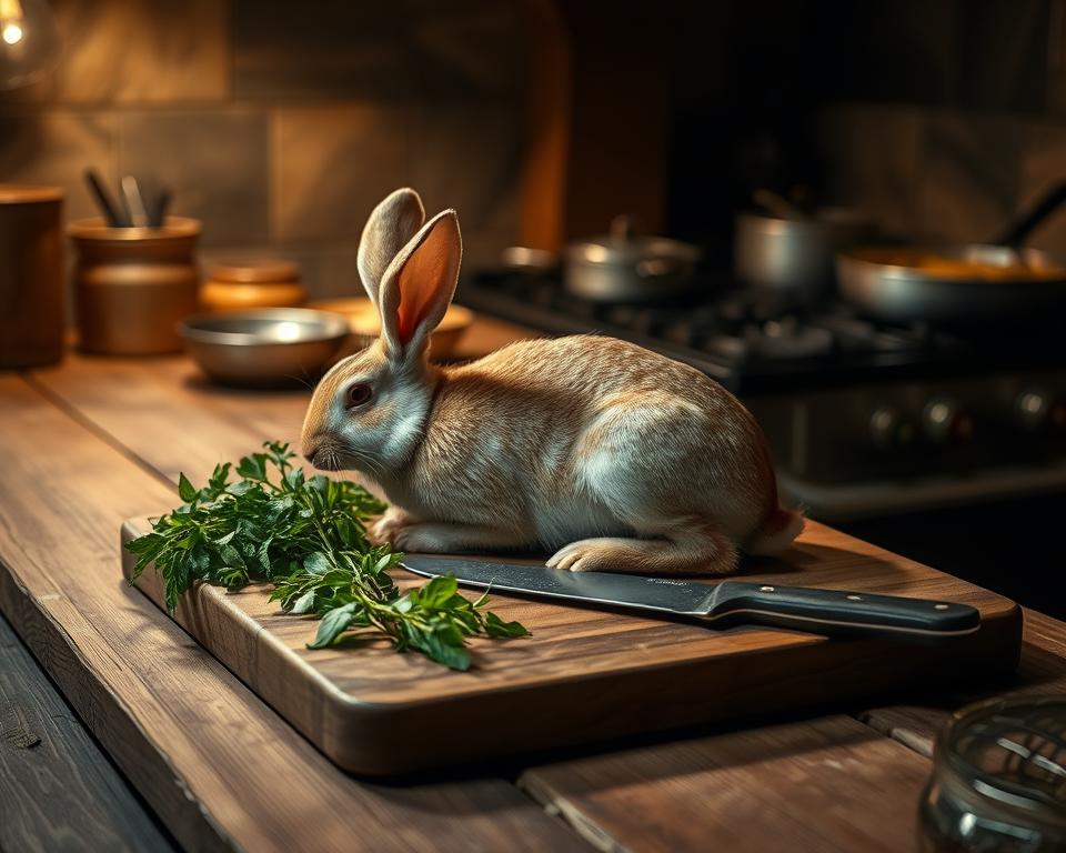 Making Rabbit Stew