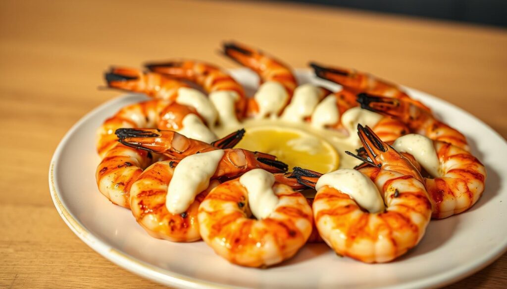 Roasted Shrimp Cocktail with Lemon-Horseradish Aioli