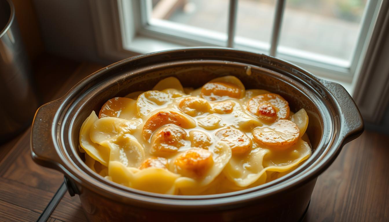 Scalloped Potatoes in a Crock Pot