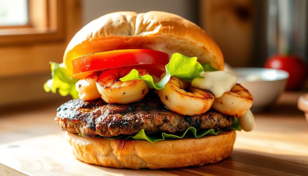 Shrimp Burger