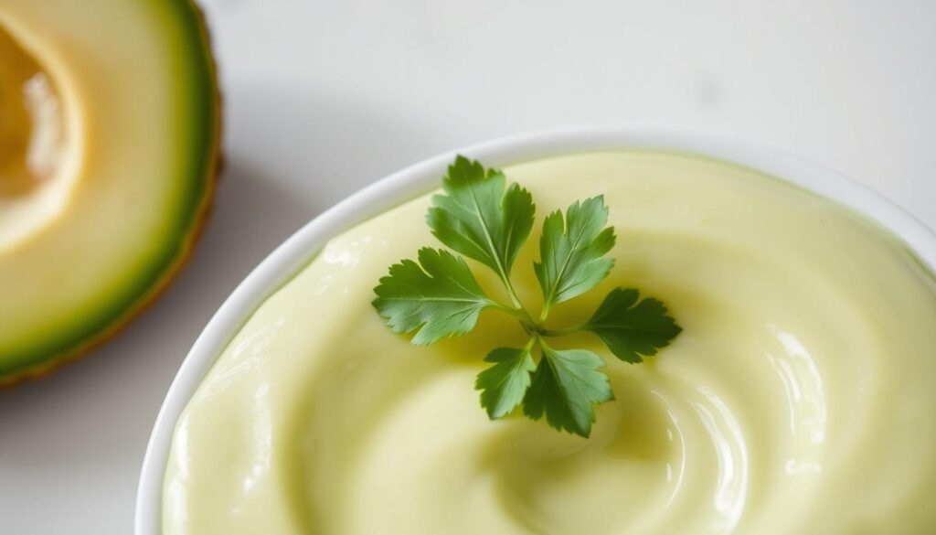 avocado lime crema