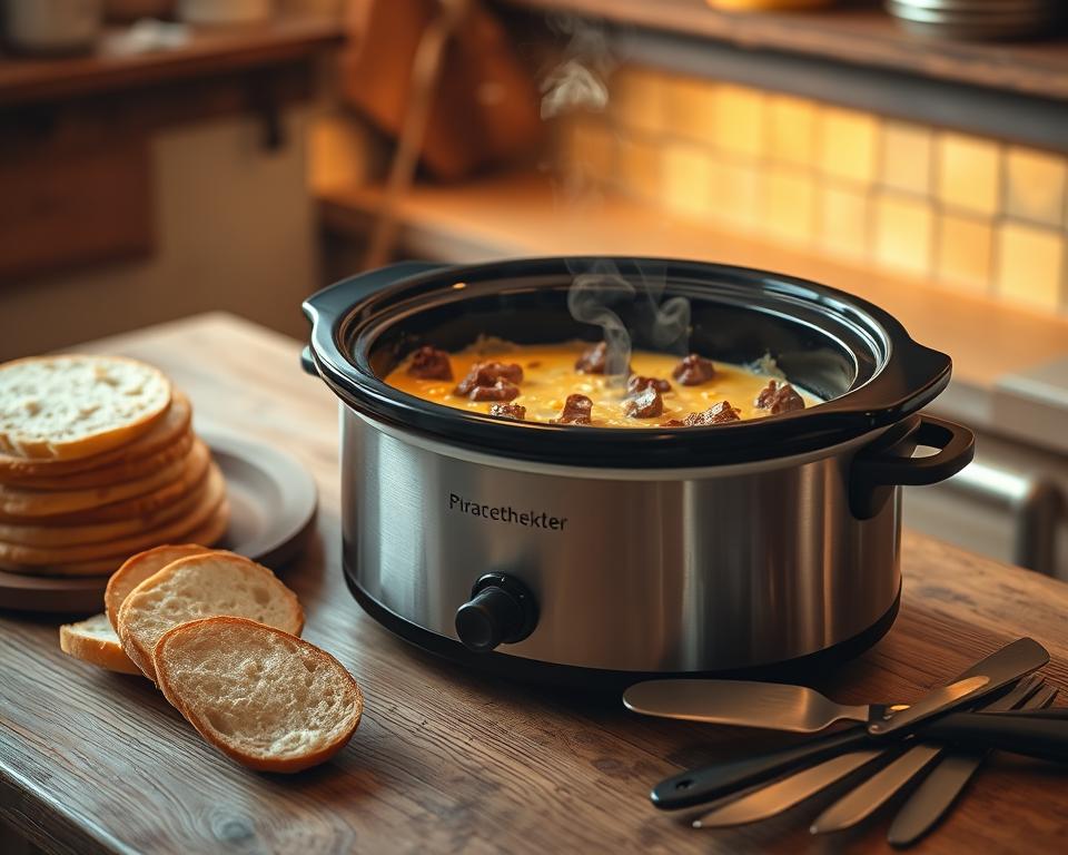 cheesesteak dip crockpot