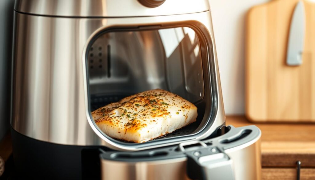 cooking cod fish in an air fryer