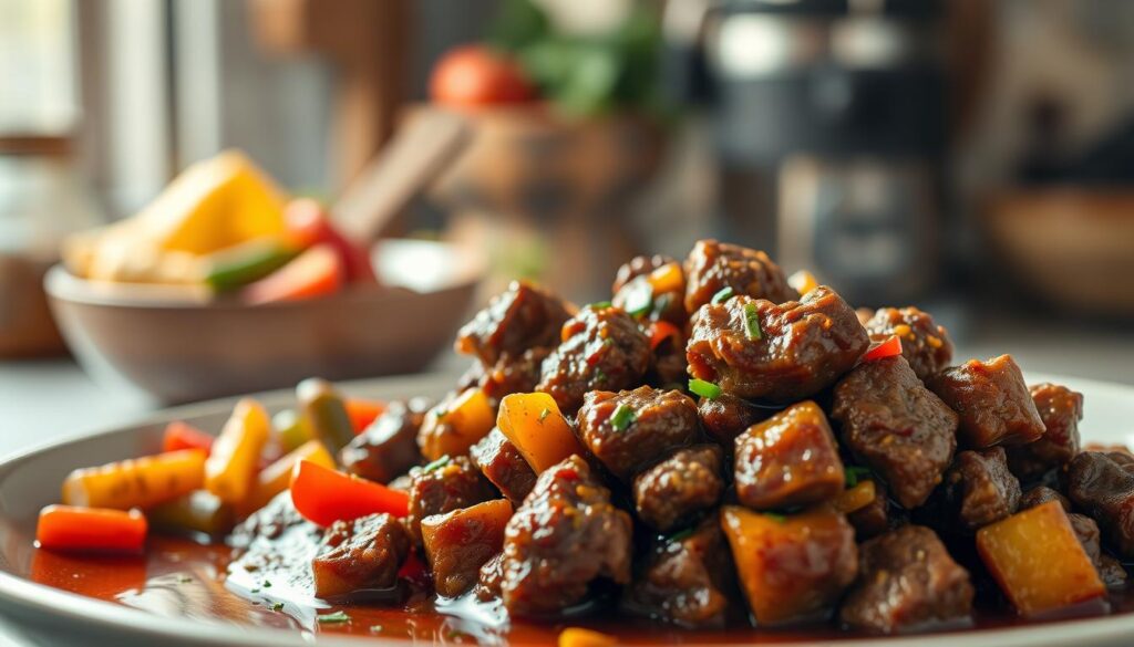 crock pot pepper steak