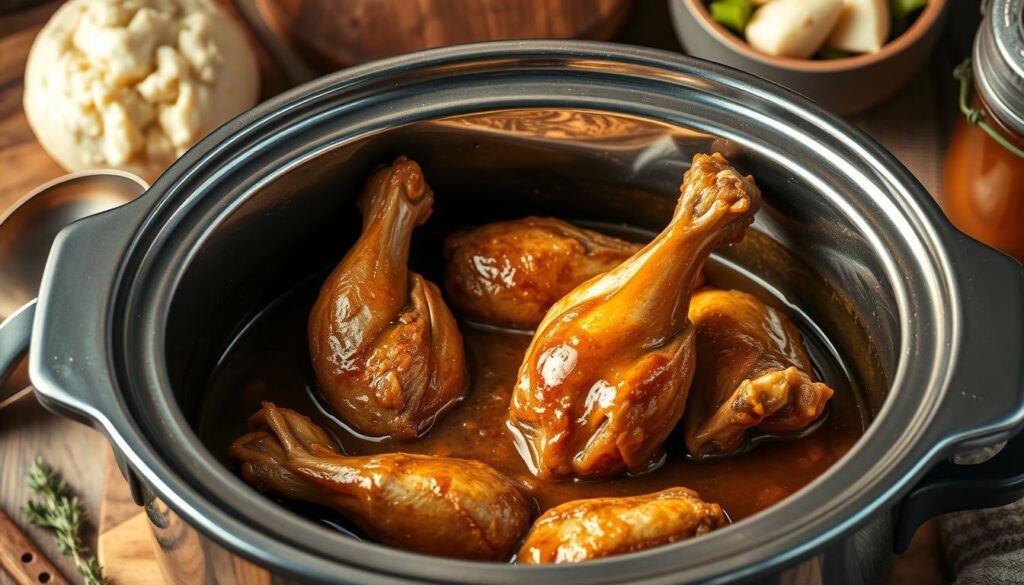 crockpot turkey wings with gravy