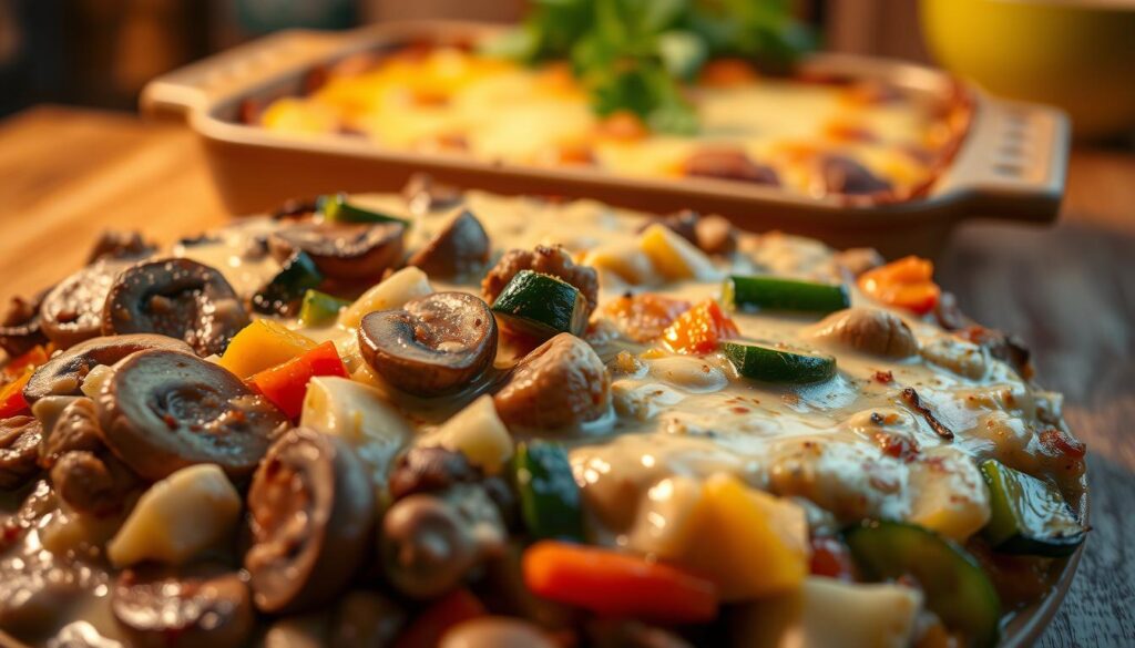 delicious meatless casserole