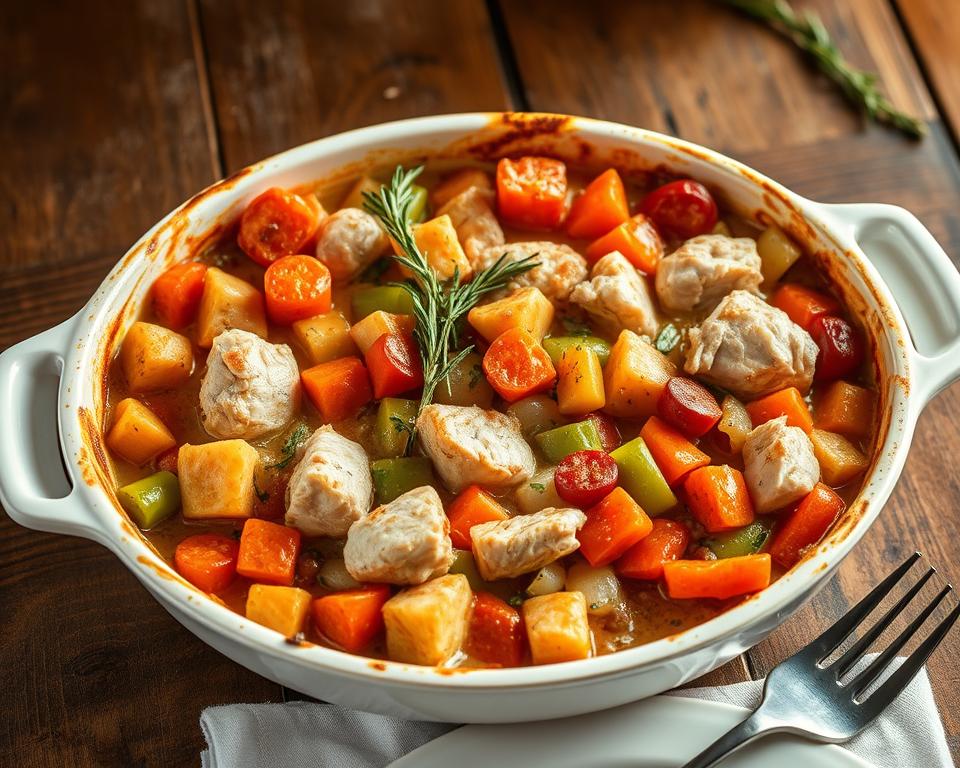 delicious turkey casserole