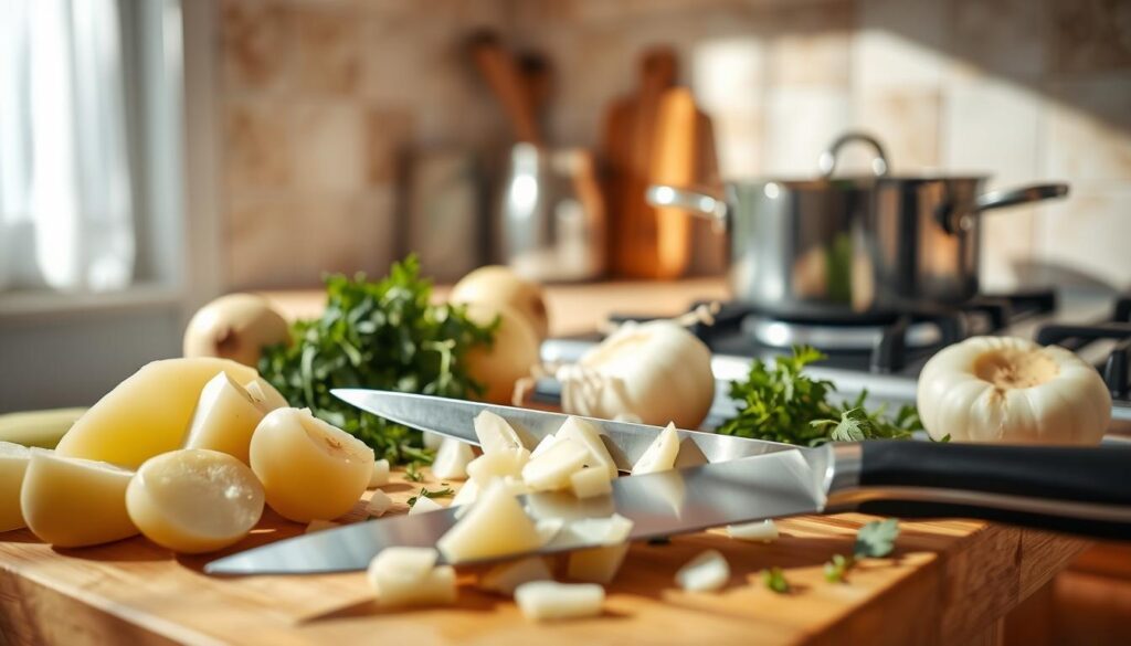 easy potato soup preparation