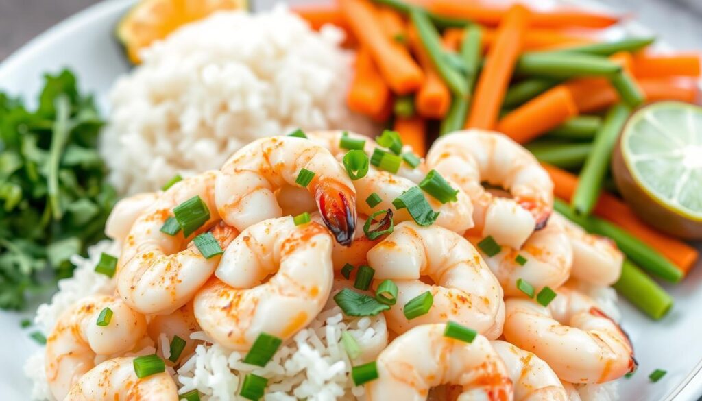 easy shrimp bowl