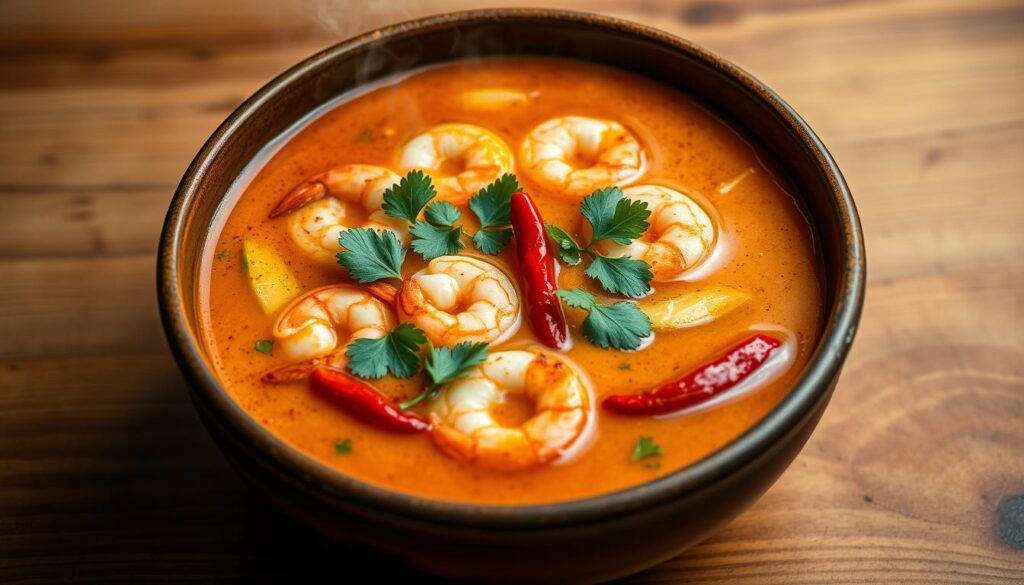 flavorful shrimp soup