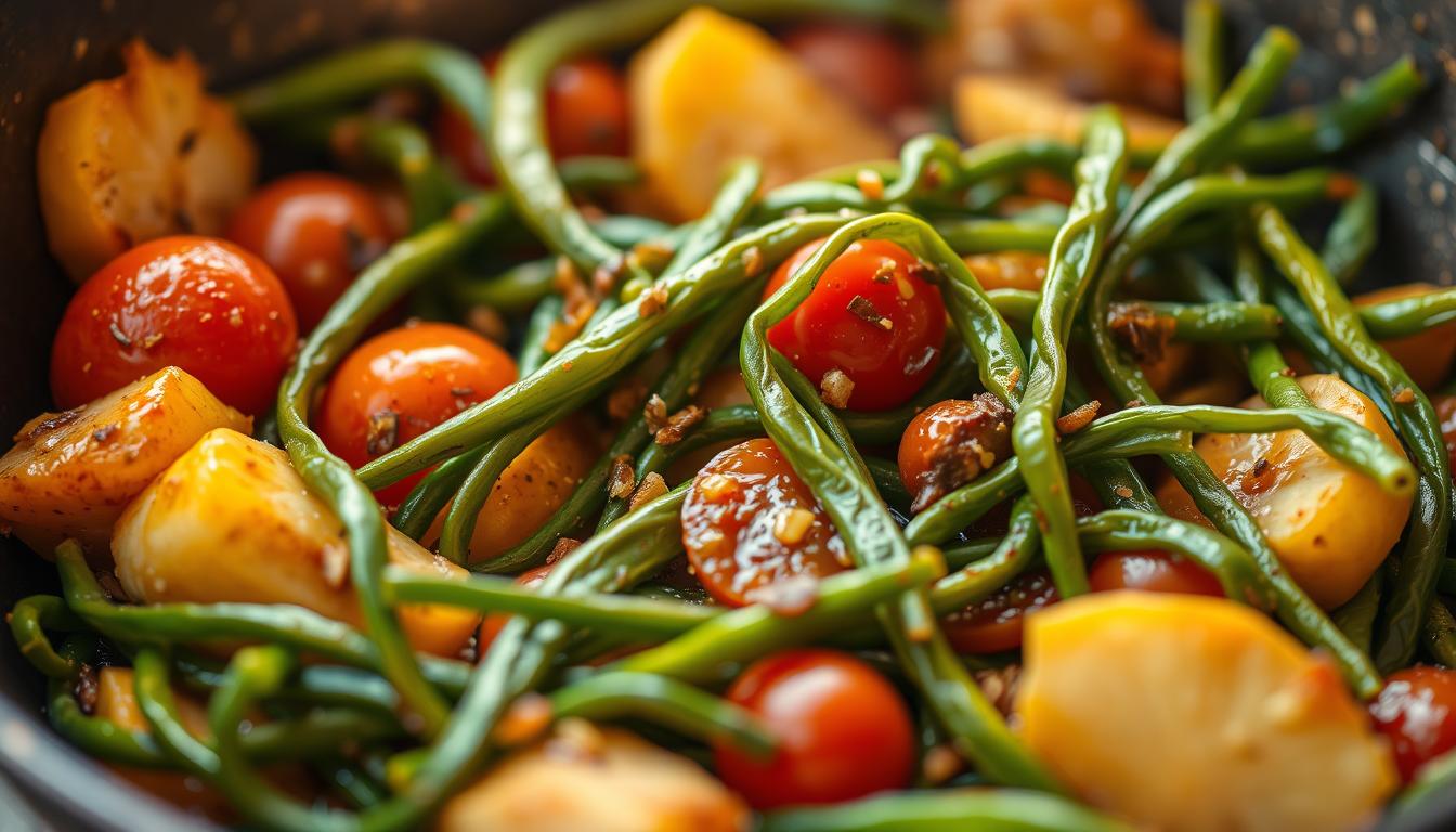 garlic scape stir fry recipe