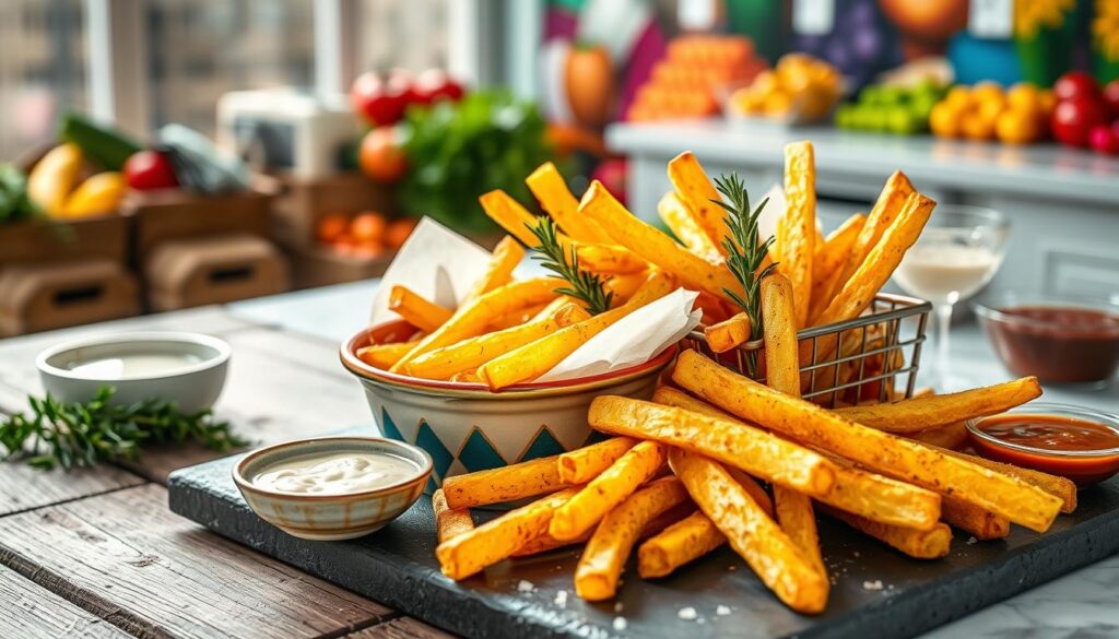 homemade gluten free french fries