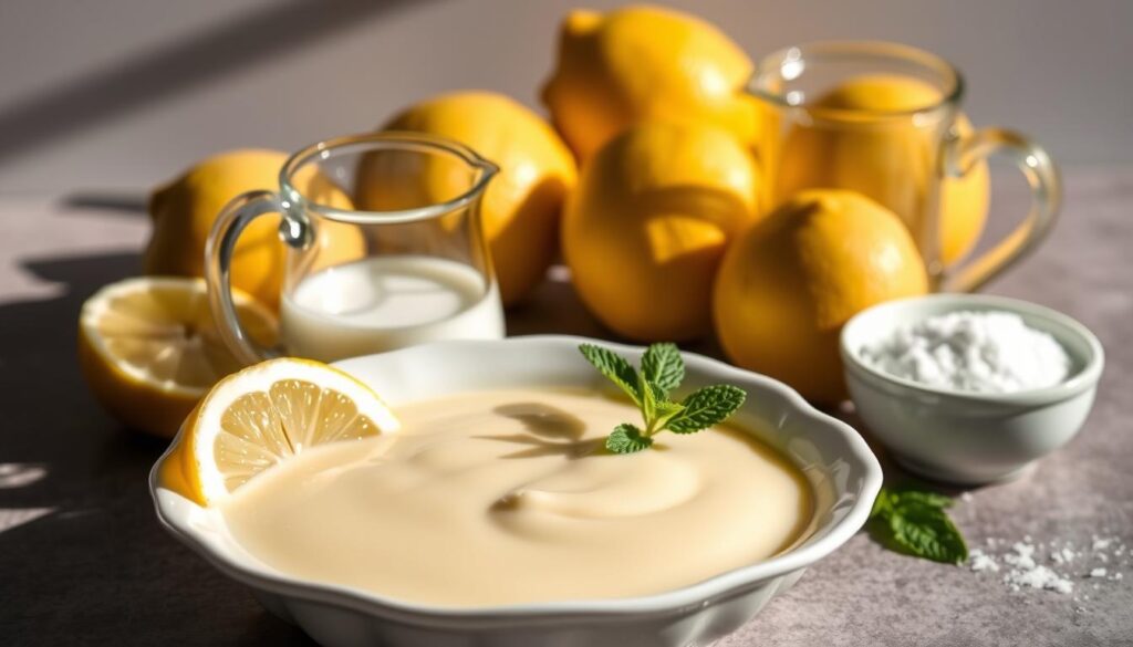 homemade lemon posset