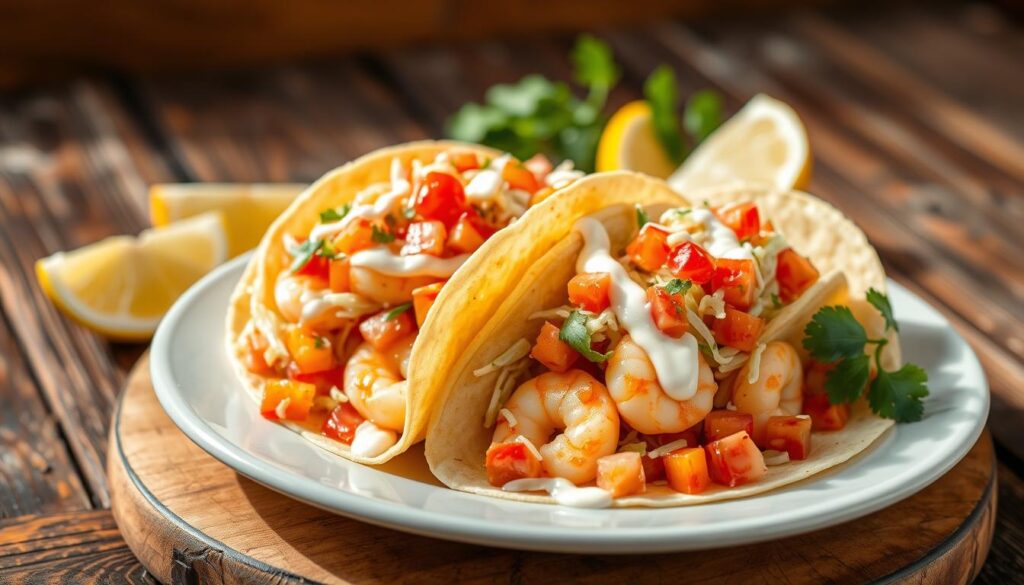 homemade shrimp tacos