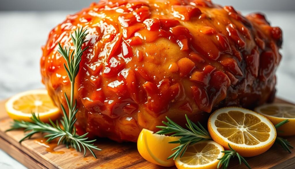 honey glazed ham