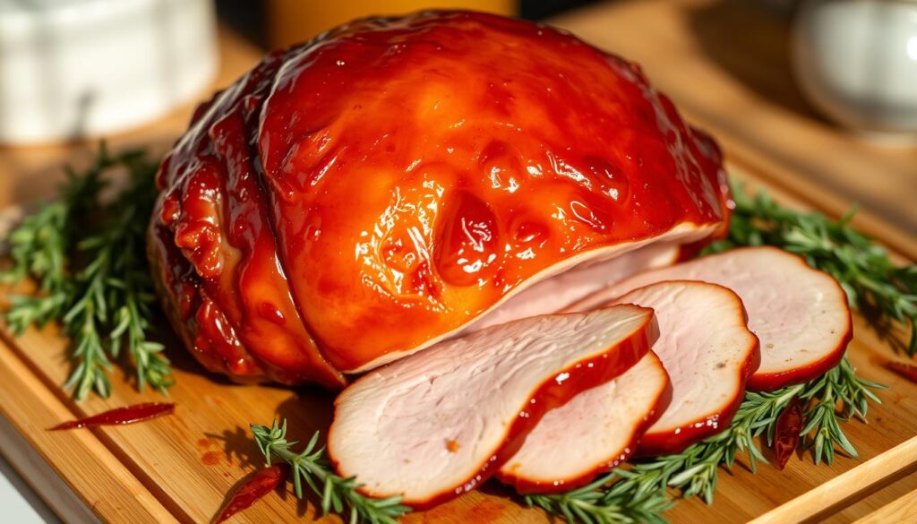 honey glazed ham