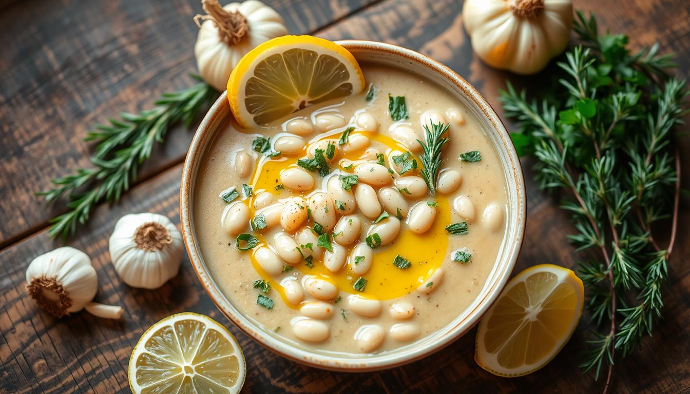 mediterranean white bean soup