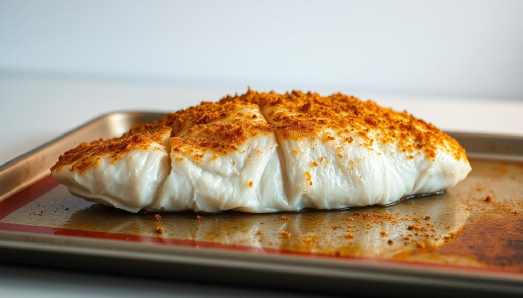 oven-baked catfish