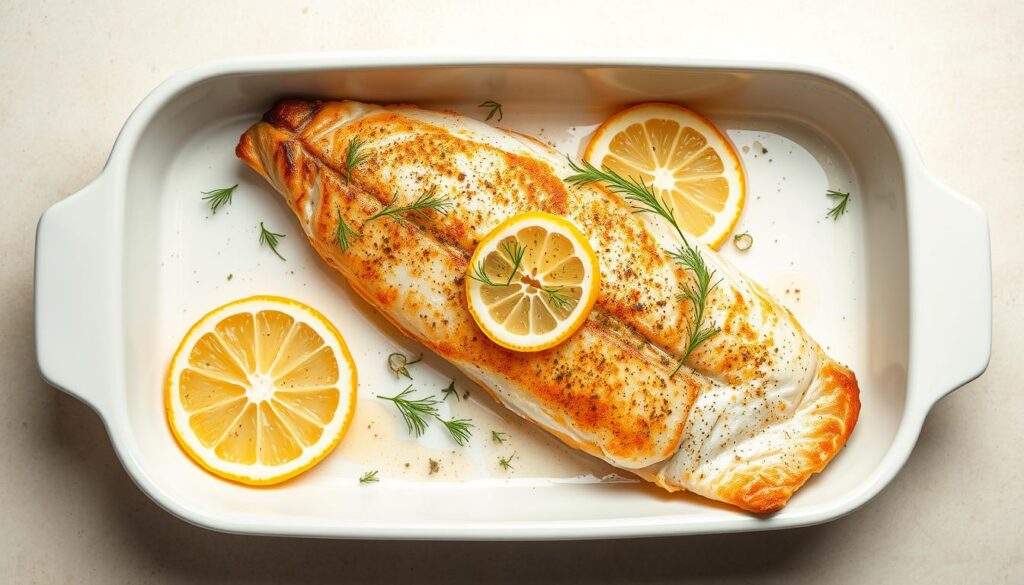 oven-baked tilapia