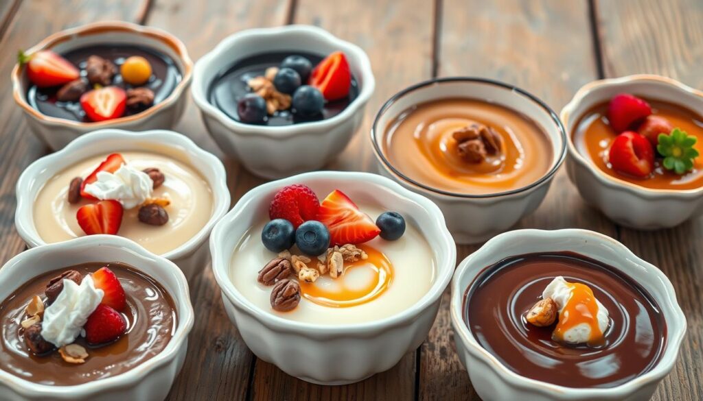 rich and creamy vegan puddings