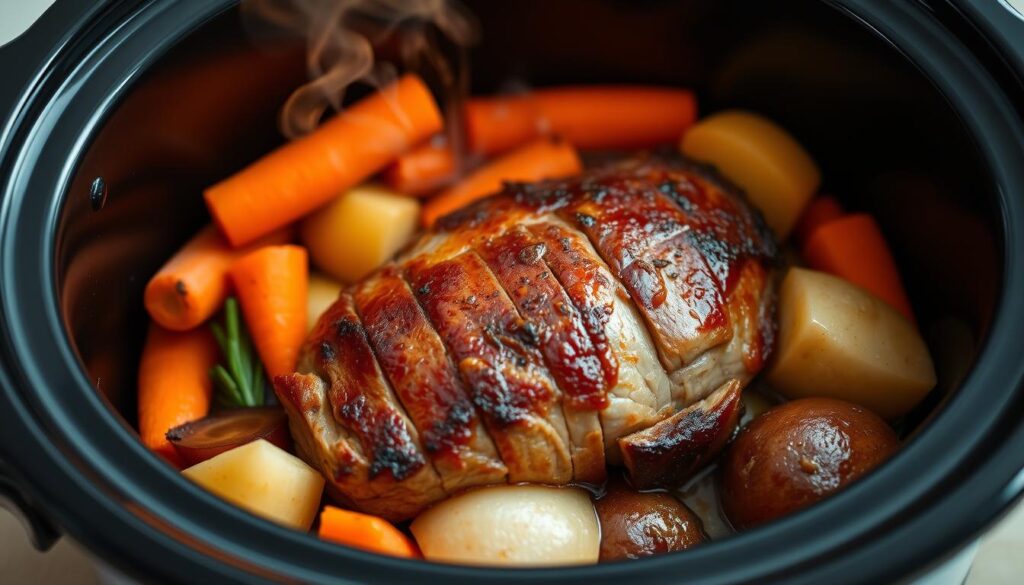 slow cooker pork tenderloin