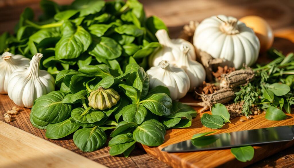 spinach soup ingredients