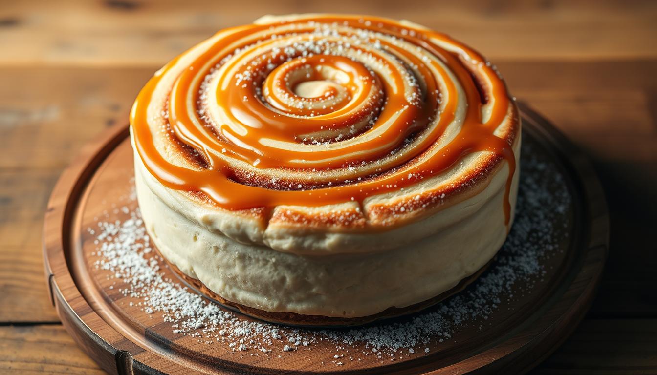 Cinnamon Bun Cheesecake