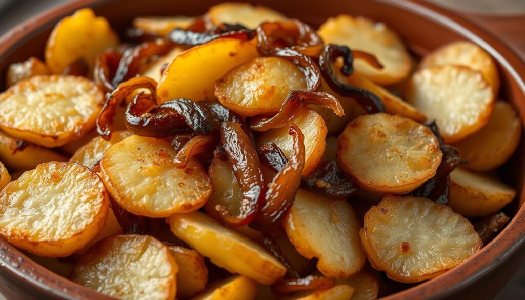 Fried Potatoes & Onions Recipe