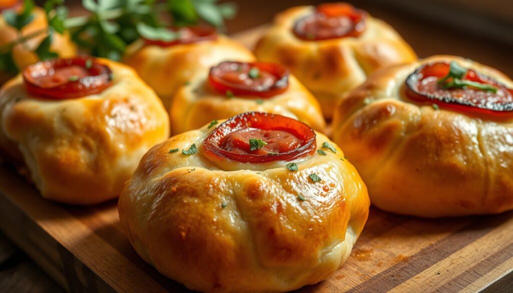 Pepperoni Yeast Rolls recipe