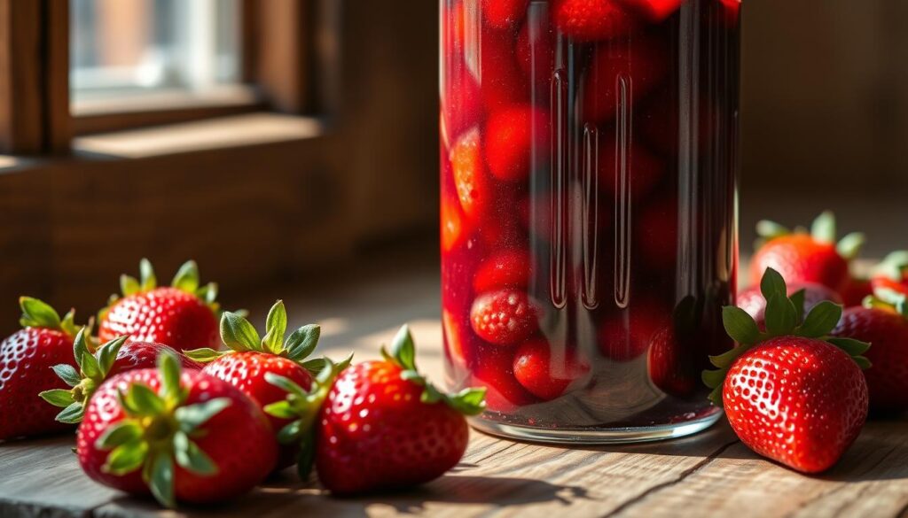 homemade strawberry jam