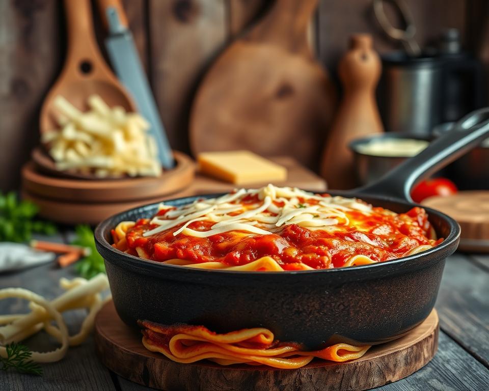 skillet lasagna recipe